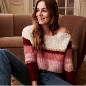Sezane Tonia Striped Sweater